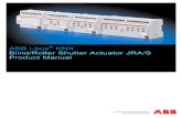 ABB i-bus KNX Blind/Roller Shutter Actuator JRA/S  · PDF fileABB i-bus® KNX Blind/Roller Shutter Actuator JRA/S Product Manual