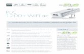 PLC 1200+ WiFi ac - devolo AG-WiFi-ac/data/... · terminal device (such as Smart TV, Set-Top-Box, etc.) Easy set-up of Wi-Fi zones ... 1200+ WiFi ac 1200 Mbps MIMO TECHNOLOGY WiFisync