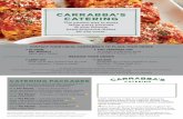 CARRABBA’S CATERING - · PDF filecatering catering catering • by phone 855-marsala (855-627-7252) contact your local carrabba’s to place your order receive your order • visit