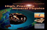 High-Pressure Mineral Physics - Welcome to COMPREScompres.us/sites/default/files/publications/Bass_Report_8_31_04.pdf · High-Pressure Mineral Physics ... pressure mineral physics