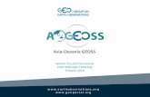 Asia-Oceania GEOSS - ceos.orgceos.org/document_management/Working_Groups/WGCapD/Meetings/… · • ICSU/Future Earth • ICSU/IRDR • ISDE • ISPRS • POGOUNEP-IEMP • UNESCAP