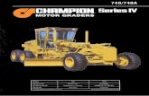 Ch 740/740A 21 740E-9505 - Cummins Motor Yedek · PDF fileMOTOR GRADERS 740/740A Series IV 740A ... There's a fine line between a good grader and a great one. ... oscillating tandem