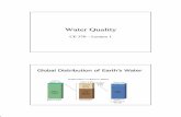 Water Quality (2) - KFUPMfaculty.kfupm.edu.sa/CE/abukhari/Courses/CE370/Lectures/Water... · Need for testing water quality ... – chlorides and sulfates of calcium, ... normal chloride