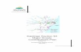 PMHC Major Roads Contributions Plan v2-2 · PDF file2.1 07/03/2005 16/03/2005 Amended to incorporate new policy on ... may be referred to as the Hastings S.94 Major Roads Contributions