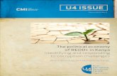 U4 ISSUE - Chr. Michelsen Institute · PDF fileThis U4 Issue, based on primary research in Kenya, ... This U4 Issue is based on a study commissioned by the Kenyan Ministry of ... CPA