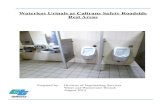 Waterless Urinals at Caltrans Safety Roadside Rest · PDF fileWaterless Urinals at Caltrans Safety Roadside Rest Areas ... Individuals Interviewed for Case Study ... Kohler waterless