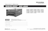 Operator’s Manual IDEALARC DC 600 - Auburn … ® DC-600 Operator’s Manual ... materials from welding can easily go through small cracks ... Vent hollow castings or containers