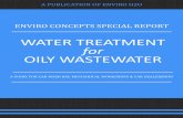 WATER TREATMENT for OILY WASTEWATER - · PDF filea publication of enviro h2o enviro concepts special report. water treatment. for . oily wastewater. a guide for car wash bay, mechanical