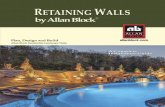 Table of Contents - Retaining Walls | Allan Block Wall … allanblock.com for more information. Table of Contents Allan Block Allan Block is a leading provider of patented retaining