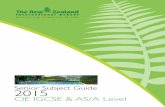 Senior Subject Guide 2015 - nzis.school.nznzis.school.nz/wp-content/uploads/2014/08/BOOKLET-SNR-GUIDE-2015.pdfAS Level Physics (9702) 11 AS Psychology (9698) 12 A Level Psychology