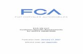 FCA US LLC Customer-Specific Requirements for ISO · PDF fileFCA US LLC Customer-Specific Requirements for ISO/TS 16949:2009 Publication Date: January 17, 2017 Effective Date: per