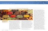 Spicing Up Food Formulating - Sensient Technologies · PDF fileSpicing Up Food Formulating N o plane ticket? No problem. ... Spices coated on seasoning sheets are evenly transferred