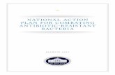 NATIONAL ACTION PLAN FOR COMBATING · PDF fileThe National Action Plan for Combating Antibiotic-resistant Bacteria provides a roadmap to guide the Nation in rising to this challenge