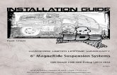 6” MagneRide Suspension Systemsbds-suspension.com/instructions/121655.pdf · 6” MagneRide Suspension Systems GMC Denali 1500 4WD Pickup | 2014-2016 Rev. 080316 Part#: 121655 491