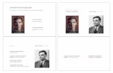 Automata & languages - DISCO · PDF fileAutomata & languages A primer on the Theory of Computation The imitation game (2014) Benedict Cumberbatch Alan Turing (1912-1954) Alan Turing