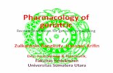 Pharmacology of geriatric - ocw.usu.ac.idocw.usu.ac.id/.../fmd175_slide_pharmacology_of_geriatric.pdf · Pharmacology of geriatric ... Dep. Farmakologi & Terapeutik , Fakultas Kedokteran