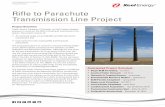 Riﬂe to Parachute Transmission Line Project - Xcel … to construct the Riﬂe to Parachute Transmission Line project. ... Riﬂe to Parachute Transmission Line Project ... equipment
