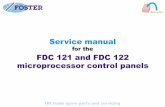 Service manual: FDC 121 and FDC 122 … Manuals/FDC Instructions.pdfService manual FDC 121 and FDC 122 ... • Remove link between MCD terminals 1 & 4 ... FDC 121 and FDC 122 microprocessor