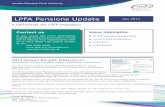 LPFA Pensions Update July 2014 Pensions Update A newsletter for LPFA employers London Pensions Fund Authority Issue Highlights: 2014 Annual Benefit Statements Annual & Lifetime Allowance