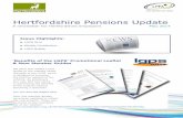 Hertfordshire Pensions Update - Your Pension Pensions Update A newsletter for Hertfordshire employers May 2014 Issue Highlights: LGPS 2014 Monthly Contributions LGPC Bulletin We have