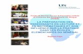LA PRÉPARATION DES ENSEIGNANTS EN LECTURE ET · PDF file · 2018-02-10Projet de Recherche sur la Formation Initiale et Continue des Enseignants en Afrique (FICEA) LA PRÉPARATION
