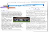 Vol. 10 No 1 May/June 2016 Create Conference inspires ... · PDF fileConference inspired by those I met and interacted ... inspired by those older than myself (some much, ... event