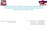 “IMPROVEMENT THE ENGINEERING PROPERTIES …civil.srpec.org.in/files/Project/2015/11.pdf“IMPROVEMENT THE ENGINEERING PROPERTIES OF EXPANSIVE SOIL BY USING ... - Consolidation and