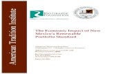 The Economic Impact of New Mexico’s Renewable Portfolio ... · PDF fileThe Economic Impact of New Mexico’s Renewable Portfolio Standard ... American Tradition Institute and the