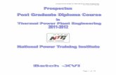 Page 1 of 18 - Welcome to National Power Training ... · PDF filePage 1 of 18 . Prospectus for PGDC ... (West Bengal), Badarpur (New Delhi) Nagpur ... NPTI & NTPC are setting up Solapur