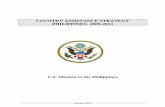 U.S. Mission to the Philippinespdf.usaid.gov/pdf_docs/PDACN452.pdf · U.S. Mission to the Philippines . ... reforms of the military and police forces. The Philippine economy is comparatively