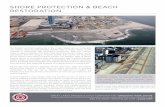SHORE PROTECTION & BEACH RESTORATION - … meet the requirements of this complex and challenging market, Great Lakes Dredge & Dock Company has assembled the largest fleet of diversified
