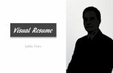 Visual Resume - Elisa · PDF fileVisual Resume Jarkko Ursin ... Comfortable working with people, visual and textual expression and with numbers Work has to be challenging and purposeful