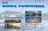 BHEL JOURNAL - · PDF fileBHEL JOURNAL, September 2006 1 ADVANCES IN MATERIALS FOR ADVANCED STEAM CYCLE POWER PLANTS Kulvir Singh SYNOPSIS The efficiency of conventional boiler or