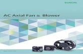 AC Axial Fan Blower - Transfer Multisort Elektronik ... Axial Fan & Blower I S O / T S 16 94 I S O 9 0 0:2 0 Certification * Note: For critical or extreme environments, including non