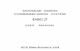 MODULAR GMDSS COMMUNICATION SYSTEM - ICS · PDF fileMODULAR GMDSS COMMUNICATION ... To legally operate the equipment described in this manual, you ... 10.3.2 Weekly tests 139 10.3.3