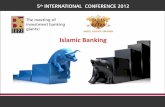 Islamic Banki · PDF fileHistory of Islamic Banking . History of Islamic Banking The first modern experiment with Islamic Banking was undertaken in Mit Ghamr, ... Dubai Islamic Bank,