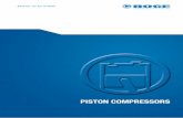 PISTON COMPRESSORS - BOGEae.boge.com/artikel/download/Brochure304_EN_Piston.pdfWhere compressed air supply does not require constant peak load operation BOGE piston compressors are