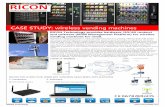 CASE STUDY: wireless vending machines - Ricon …riconmobile.com/ControlPanel/file/upload/97c7f32aCASE...RICON SOLUTION FOR WIRELESS VENDING MACHINES APPLICATIONS 1. hardware: 2. software: