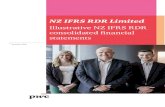 Illustrative NZ IFRS RDR - PwC · PDF filePwC refers to the New Zealand member firm, ... Illustrative NZ IFRS RDR consolidated financial statements ... Contingent liabilities and contingent