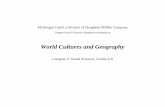 World Cultures and Geography - McDougal · PDF fileMcDougal Littell World Cultures and Geography ©2005 correlated to the Oregon Social Sciences Standards Benchmark 3 (Grade 8) Oregon
