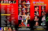 07.01.2014, Tuesday, from 3.00 p.m. Tarana Live … Friday, from 3.00 p.m. Soumita Roy KOLKATA Bharatnatyam M. Kiranmayee HYDERABAD Bharatnatyam Yudhajit Roy KOLKATA Hindustani Vocal