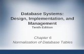 Database Systems: Design, Implementation, and … Boyce-Codd Normal Form •Every determinant in table is a candidate key –Has same characteristics as primary key, but for some reason,