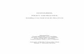 ECOTOURISM, POLICY AND PRACTICE · PDF fileECOTOURISM, POLICY AND PRACTICE: ... international travel expenditures ... ecotourism goes beyond nature tourism since the ecotourism industry