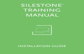 SILESTONE TRAINING MANUAL - North Star Surfaces ... the suitable handling of joints, edges, backsplashes and gluing. Additionally, this manual is aimed at improving customer care,