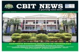 CBIT NEWS - Chaitanya Bharathi Institute of Technologycbit.ac.in/files/library/CBIT Newsletter 2015-06.pdfVolume:19&20 November2011 Feats Sixth Sense Botz CBIT Mun Sporting Accomplishments