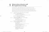 1 Geotechnical Engineering - · PDF file · 2012-10-04The mechanical properties of the soil, such as its compressibility, strength, permeability, ... (fluids). The relative amount