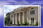 Republic of the Philippines CEBU NORMAL  · PDF fileRepublic of the Philippines CEBU NORMAL UNIVERSITY ... CURRICULUM/INSTRUCTION ... Relevance, Quality and Excellence in Teacher
