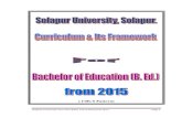 ( CBCS Pattern) - Solapur Universitysu.digitaluniversity.ac/WebFiles/B Ed.pdf( CBCS Pattern) Solapur ... importance of unity in diversity. 5. To develop scientific temperament, ...