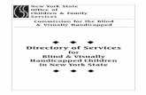 Directory of Servicesocfs.ny.gov/main/publications/Pub504.pdfDIRECTORY OF SERVICES FOR BLIND AND VISUALLY HANDICAPPED CHILDREN IN NEW YORK STATE CONTENTS Introduction 1 New York State