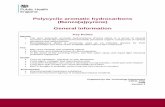 Polycyclic aromatic hydrocarbons (PAH) guidance - · PDF file · 2014-06-03Polycyclic aromatic hydrocarbons (Benzo[a]pyrene) General Information Key Points ... Water solubility Practically
